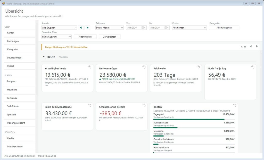Finanz Manager