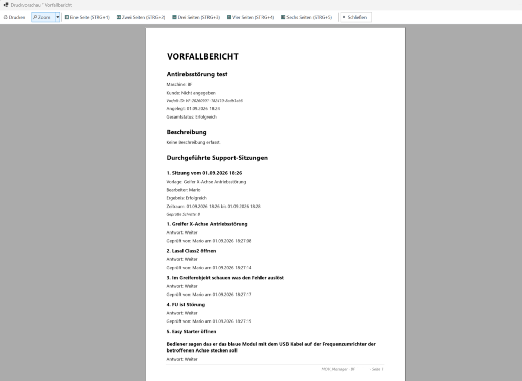 MOV_Manager Screenshot
