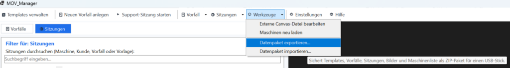 MOV_Manager Screenshot