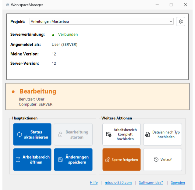 WorkspaceManager