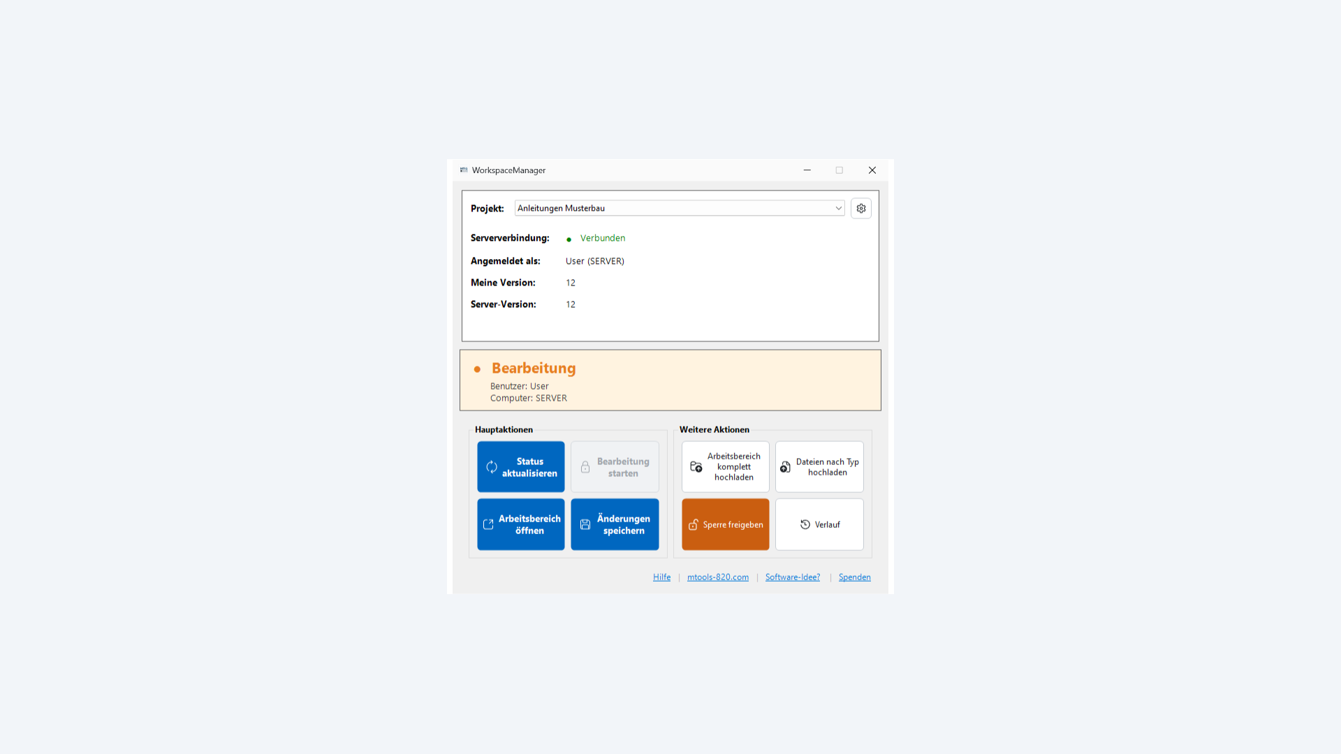  WorkspaceManager